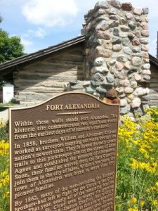 Fort Alexandria sign