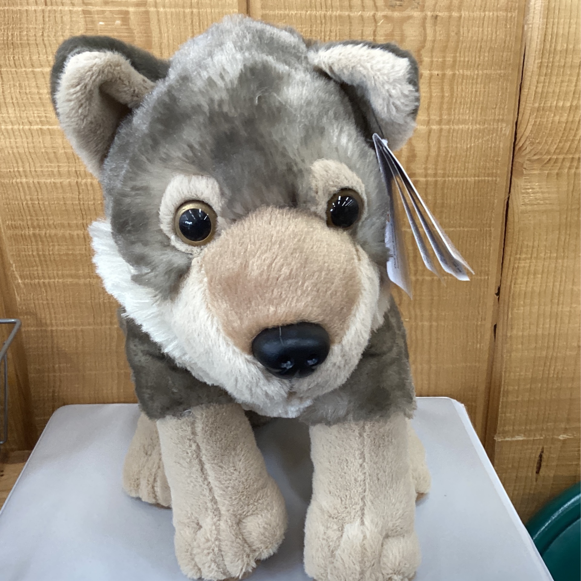 PLUSHIE: WOLF, LARGE – Runestone Museum